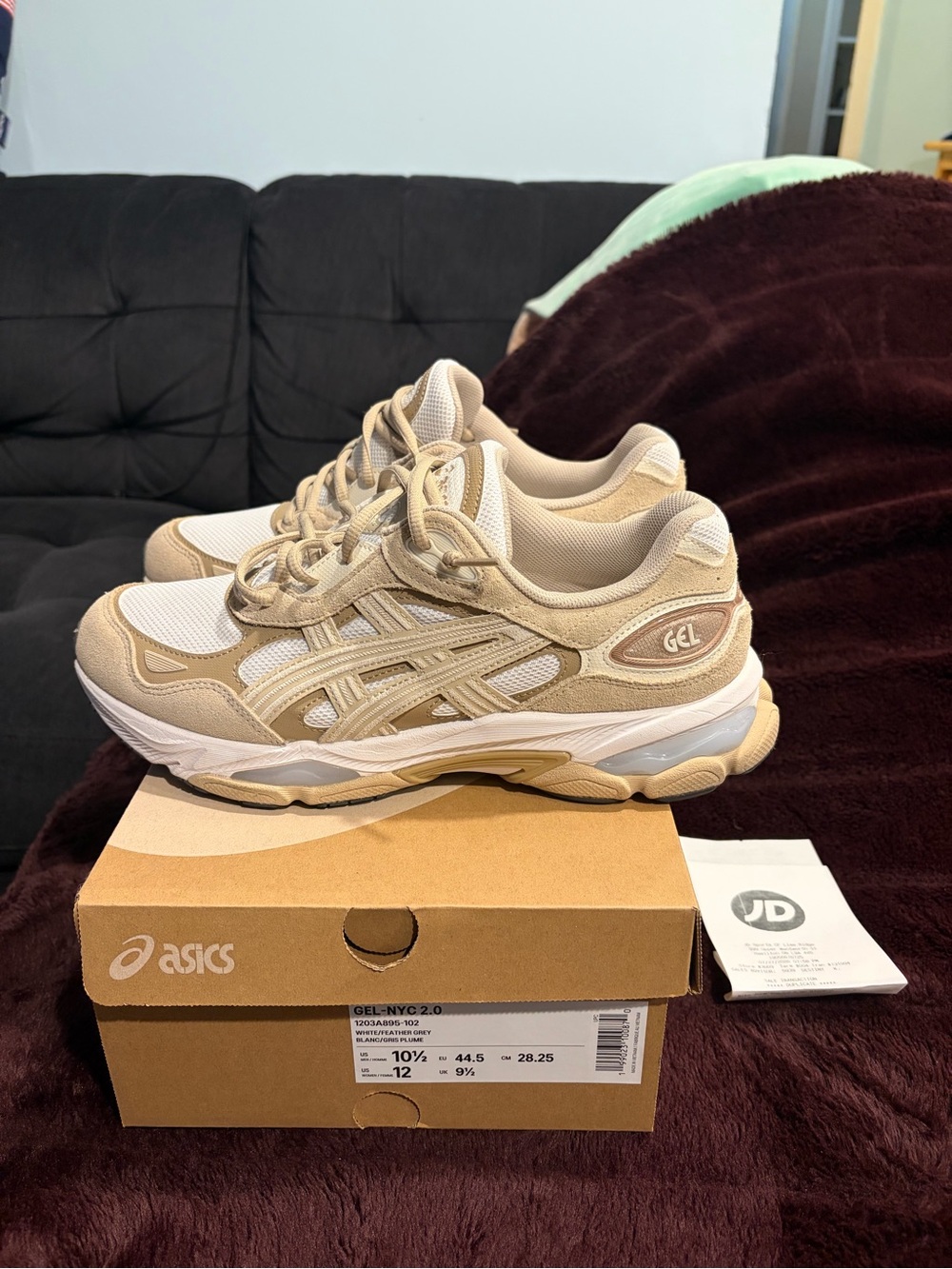 Asics Gel NYC 2.0 White/Feather Grey